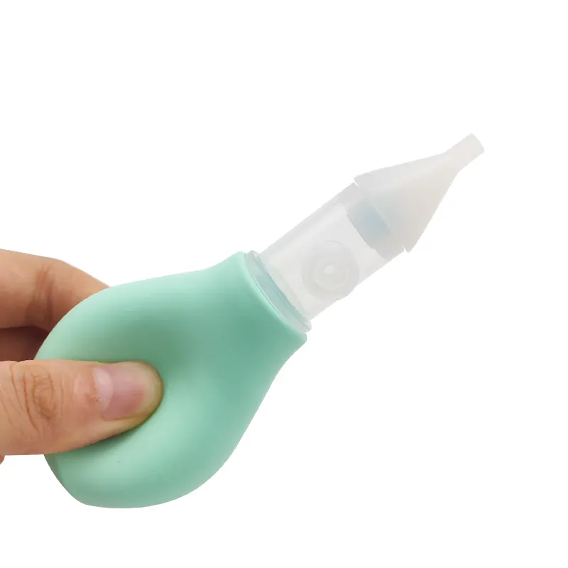 Aspirador nasal de silicone para bebês