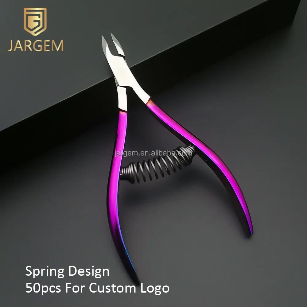 New Arrival Nail Cuticle Nippers Wholesale Stainless Steel Cutter Nipper Nail Tools Support Your Own Logo