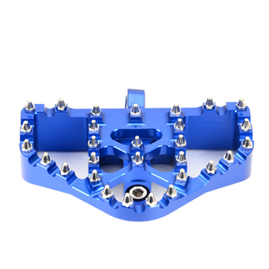 Estriberas Anchas Goldfire CNC con Rotación de 360 Grados, Estilo MX <span class=keywords><strong>Chopper</strong></span> Bobber para Harley Dyna Sportster Fatboy Iron <span class=keywords><strong>883</strong></span> - Product Image 4