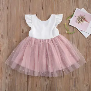 Lovely Toddler Girls Skirts Zipper Baby Butterfly Dress White Baby Clothes Comfortable Baby Girl Tutu Dress Children Summer Lace