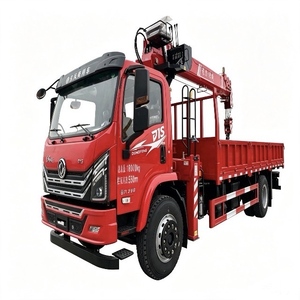 Grues mobiles à flèche droite montées sur camion de 3, 5, 8, 10 et 16 tonnes. Camions-grues équipés d'un système hydraulique articulé - Product Image 1