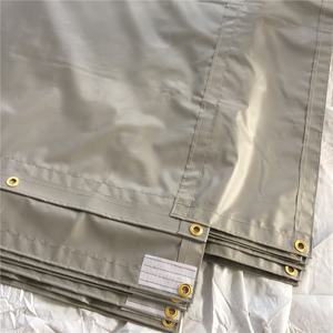 भारी शुल्क निविड़ अंधकार अनुकूलित कैनवास छत <span class=keywords><strong>Tarps</strong></span> को शामिल किया गया - Product Image 3