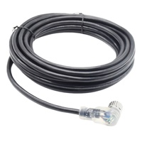Connecteur M12 à 4 broches en angle droit avec indicateur d'état LED pour capteurs PNP NPN