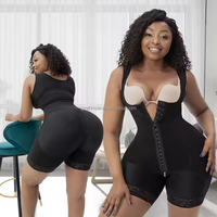 Venta al por mayor verificada alta compresión mujer cintura entrenador Colombianas Shapewear Levanta Pompis cuerpo Shaper Etapa 2 Reductoras