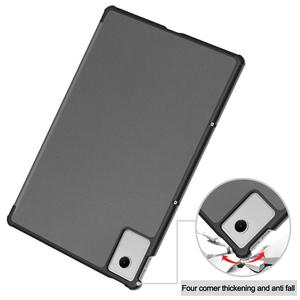 Étui de téléphone étanche pour Lenovo Idea Tab Plus 12.1, texture Custer, support pliable à 3 volets, étui intelligent en cuir pour tablette - Product Image 6