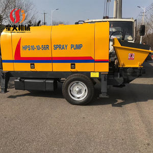 Bomba de Concreto de Motor Diésel de 40 Cbm <span class=keywords><strong>por</strong></span> <span class=keywords><strong>Hora</strong></span> en Venta, <span class=keywords><strong>Precio</strong></span> de Alquiler de Bomba de Concreto Portátil, Bomba de Concreto Estacionaria - Product Image 1