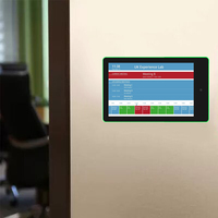 Tablet PC Android Layar Sentuh IPS 14 inci 1080P Baru, Rockchip Quad Octa Core, Wi-Fi, POE, NFC, RJ45, 3G, 4G, 5G, untuk Pemesanan Ruang Rapat