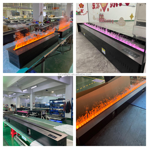 2025 nuevo producto chimenea <span class=keywords><strong>de</strong></span> vapor <span class=keywords><strong>de</strong></span> agua eléctrica empotrada quemador multicolor <span class=keywords><strong>decoración</strong></span> interior Interior - Product Image 5