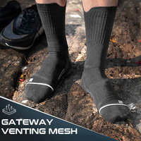 Chaussettes de compression personnalisées de haute qualité pour jeunes, grande taille, pour le basketball et la course, respirantes, avec semelle en tissu éponge et logo, collection Printemps