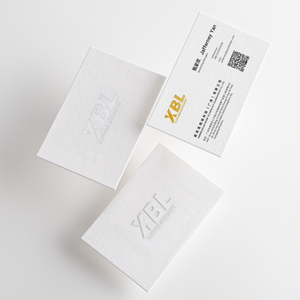 Tarjeta de visita con textura de papel, tarjetas de visita de impresión de papel cuadrado con logotipo personalizado inteligente de lujo/ - Product Image 1