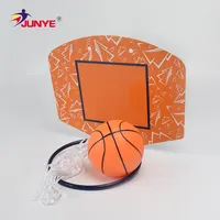 家庭用およびオフィス用ドアウォールマウント用の子供および大人の家族向けゲーム用の屋内調節可能なハンギングミニバスケットボールバックボードフープおもちゃ