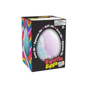Needoh Swirlie <b>Eggs</b> Squeeze Ball Blind Box Stress Relief Fidget <b>Toy</b> Squishy Sensory Decompression <b>Toy</b> for Kids Adults Gifts - Product Image 3