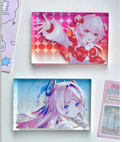 Bloc en acrylique imprimé, bloc d'affichage épais et transparent en acrylique pour personnages d'anime, ornement de table personnalisé, fournisseur en gros