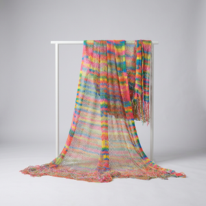<span class=keywords><strong>Rete</strong></span> da Pesca Multicolore in Monofilamento Arcobaleno, Maglia Fine, Affondamento Rapido, Resistente all'Acqua Salata, OEM ODM - Product Image 1