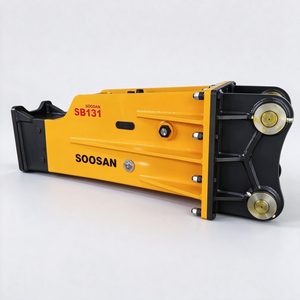 Cuerpo Principal de Martillo Hidráulico Tipo Caja SOOSAN SB131 para Excavadora de 30-38 Toneladas, Suministro Directo de Fábrica, Garantía de Un Año - Product Image 1