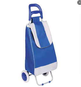 Chariots à provisions pliables fonctionnels multi-usages à usage domestique OEM disponible chariot à provisions pliant sac chariot 2 roues chariot à provisions - Product Image 3