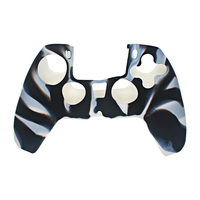 Oursteam Schwarz-Weiß Tarnmuster Hydro Dipping Gamepad Silikonhülle für Controller Gummiüberzug Weiche Schutzhülle Exzellent