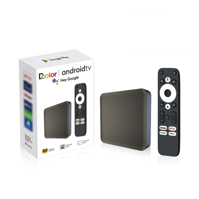 Wholesale DColor GD2 Google Assistant 4K HDR Android Box Compatible Google Play With Wholesale New Products