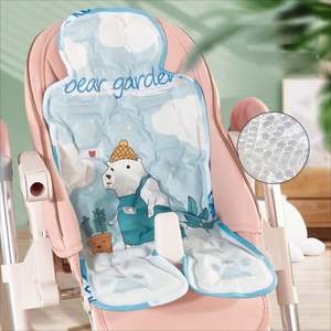 Loonde Gel Ice <b>Cushion</b> Multifunctional Foldable Baby Car <b>Seat</b> Cooler <b>Pad</b> for Stroller and Dining Chair 0-3 Years - Product Image 1