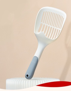 ที่ตักทรายแมวแบบโค้งมน 3 มิติ ผลิตภัณฑ์ทำความสะอาดสัตว์เลี้ยง ดีไซน์โค้งมน 3 มิติ ผลิตจากวัสดุ PP ที่ทนทาน - Product Image 5