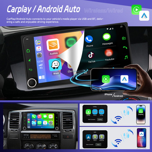 Lecteur MP5 2Din 7 pouces Podofo pour Toyota Autoradio Radio de voiture CarPlay sans fil et Android Auto BT Commande au volant - Product Image 2