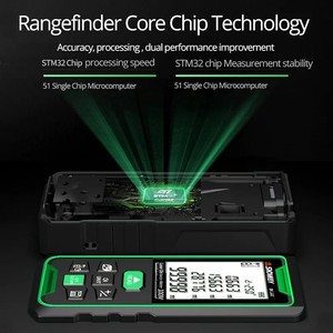 Télémètre laser numérique SNDWAY SW-50/70/100GT, télémètre laser professionnel rechargeable, télémètre laser vert - Product Image 3
