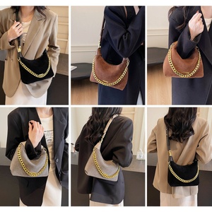 Bolso <span class=keywords><strong>de</strong></span> Mano Colefa 2026, Nuevo, Moderno y Versátil, Textura Casual, Estilo Retro, Bandolera, Bolso <span class=keywords><strong>de</strong></span> Ante Francés para Mujer - Product Image 4