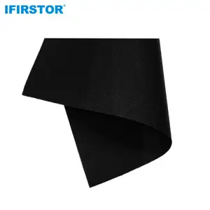 Anti Static Factory Made Black Non Stick Fabric Heat Resistant Fiberglass PTFE Coated Mesh Fabric Roll