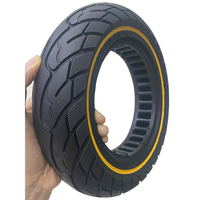 Nedong 10x2.5/45 rainure G30 pneu 10 pouces Scooter électrique pièces de rechange et accessoires pneu solide pour Ninebot Max G30
