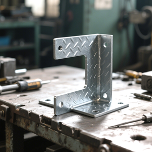 Nhiệm vụ nặng nề gỗ gỗ kết nối kim loại joist móc gỗ chùm khung giường khung góc - Product Image 4