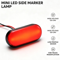 Feux de position latéraux LED universels 12V et 24V, adaptés à tous les camions, fourgons utilitaires et pick-up, fonctionnent comme indicateurs de largeur de véhicule