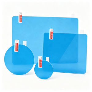 Film PET transparent personnalisé en gros, auto-adhésif, anti-rayures pour écran de voiture, tableau de bord, montre intelligente, objectif d'appareil photo - Product Image 1
