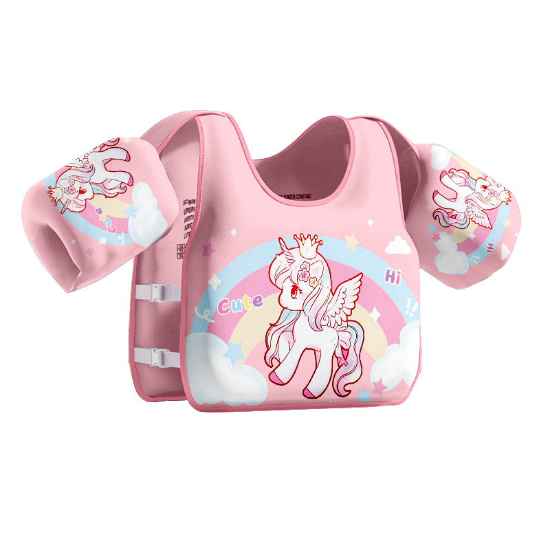 Buoyancy vest-pink unicorn