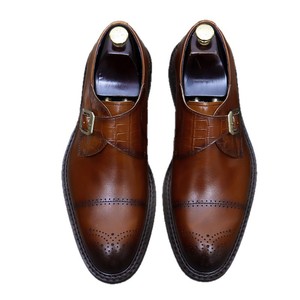 ASTON M.JAZZ Zapatos de Oficina de Lujo, Diseño Exclusivo, Hechos a Mano, con Cordones, Punta Cuadrada, de Cuero Valentina, Antideslizantes, Transpirables y Ligeros - Product Image 3