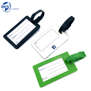 Du lịch hành lý thẻ biểu tượng tùy chỉnh tên PVC Silicone Nhựa kim loại PU da thăng hoa hành trình etiqueta maleta tùy chỉnh hành lý <span class=keywords><strong>tag</strong></span> - Product Image 2