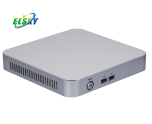 มินิพีซีอุตสาหกรรม ELSKY รุ่น HD4003 ซีรีส์ J1900 ซีพียู Intel Celeron/Pentium แรม 8GB DDR3 ฮาร์ดดิสก์ SSD 1TB MSATA รองรับ VGA HDMI แสดงผลได้สองจอ - Product Image 4