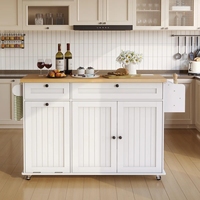Îlot de cuisine moderne modulaire et étanche, facile à assembler, avec rangement, pour restaurant et maison