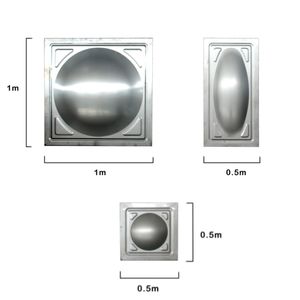Tanque de almacenamiento de agua de acero inoxidable Tanque de agua de acero Canavalized 10000 <span class=keywords><strong>litros</strong></span> para precipitación - Product Image 3