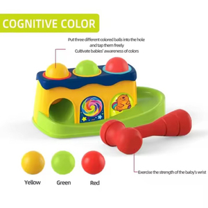 <span class=keywords><strong>Jeu</strong></span> <span class=keywords><strong>de</strong></span> pêche aux balles Lucky Toys avec marteau, jouet pour bébé avec lumières et effets sonores amusants, heures <span class=keywords><strong>de</strong></span> plaisir et d'éveil - Product Image 2