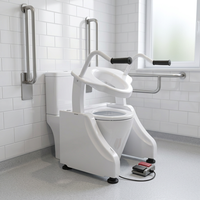 Chaise de toilette électrique pour personnes âgées, aide à la sécurité dans la salle de bain, chaise de toilette pour personnes handicapées
