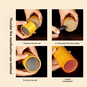 Ultra Kalın 7cm Pelin Kokulu Çubuk Duman Azaltıcı Geleneksel Bitkisel Moxibustion Çubuğu Fabrikadan Doğrudan Satış - Product Image 2