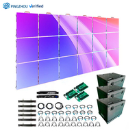 Pantalla LED de Alquiler para Desfiles de Moda, Video Wall P2.976 P3.91, Pantalla de Fondo para Escenarios Interiores, 500x500mm, para Eventos, Conciertos, Bodas, Iglesias, 3840Hz HD