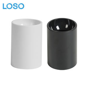 LOSO Nouveau Design GU10 Down Light Shell Office Store Home White Black Ceiling Surface Mounted LED Downlight - Product Image 2