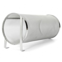 Filtre cylindrique en acier inoxydable 304 pour la filtration des liquides dans la fabrication de bière, efficacité de 99 %, usage domestique