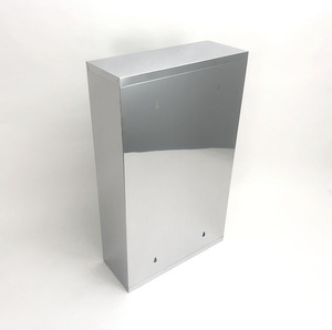 Boîte à médicaments murale à deux niveaux en acier inoxydable, trousse de premiers soins d'urgence, boîte médicale, rangement, armoire à médicaments - Product Image 4