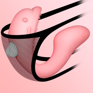 Silikon Sexspielzeug <span class=keywords><strong>Dolphin</strong></span> <span class=keywords><strong>Shape</strong></span> <span class=keywords><strong>Vibrator</strong></span> für Klitoris Stimulation und Anal Expansion Weiche Silikon massage Double Adult Pleasure - Product Image 1