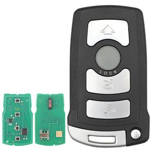 Clé de voiture intelligente pour 2002-2008 <span class=keywords><strong>BMW</strong></span> CAS1 Série 7 avec <span class=keywords><strong>4</strong></span> boutons 315MHZ FCC <span class=keywords><strong>ID</strong></span> LX8766S PN 2911A-12133 Clé de télécommande - Product Image 2