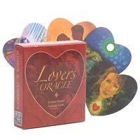 New love Oracle tarot home a forma di cuore fortune-telling Katarot gioco da tavolo poker spirit poker