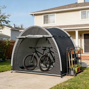 <span class=keywords><strong>Tente</strong></span> de vélo imperméable durable, <span class=keywords><strong>abri</strong></span> <span class=keywords><strong>pour</strong></span> camping-car, remorque, <span class=keywords><strong>pour</strong></span> les voyages en plein air et le rangement des équipements - Product Image 1