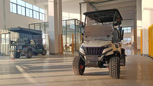 Carrito de Golf Todoterreno de 48V, 4 Plazas, con Luces LED y Cubierta para Lluvia, para Transporte en Campos de Golf, Resorts y Comunidades, Capacidad para 4 Personas - Product Image 6